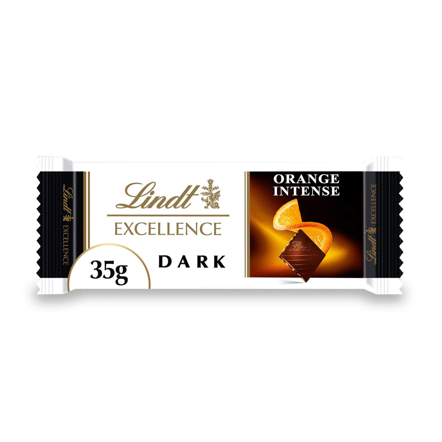 Lindt Excellence Orange Intense Dark Chocolate Bar 35 gr