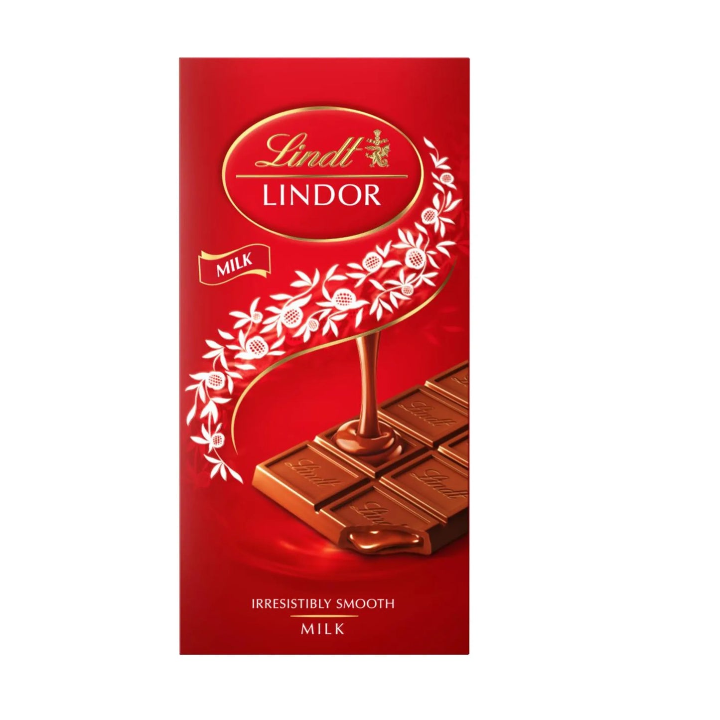 Lindt Lindor Milk Chocolate Slab 100 gr