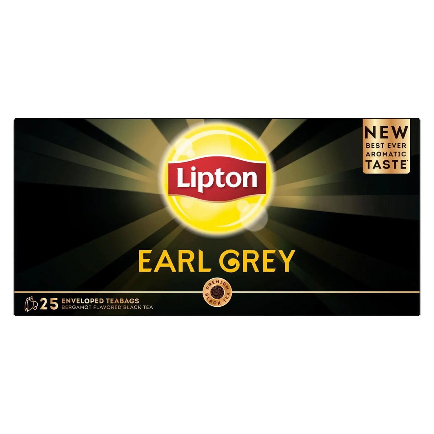 Lipton Earl Grey Bergamot Black Tea Bags 25 per pack