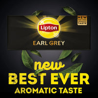 Lipton Earl Grey Bergamot Black Tea Bags 25 per pack