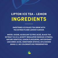 Lipton Lemon Iced Tea 6 x 320 ml