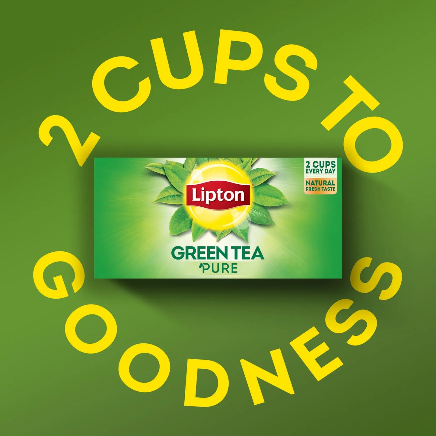 Lipton Mint Green Enveloped Tea Bags 25 per pack