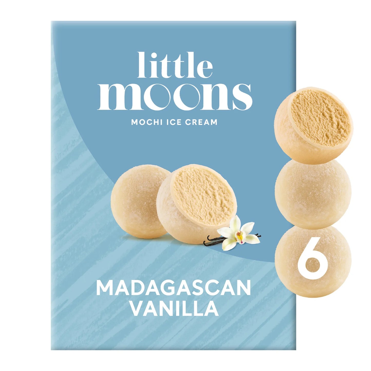 Little Moons Madagascan Vanilla Mochi Ice Cream 192 gr