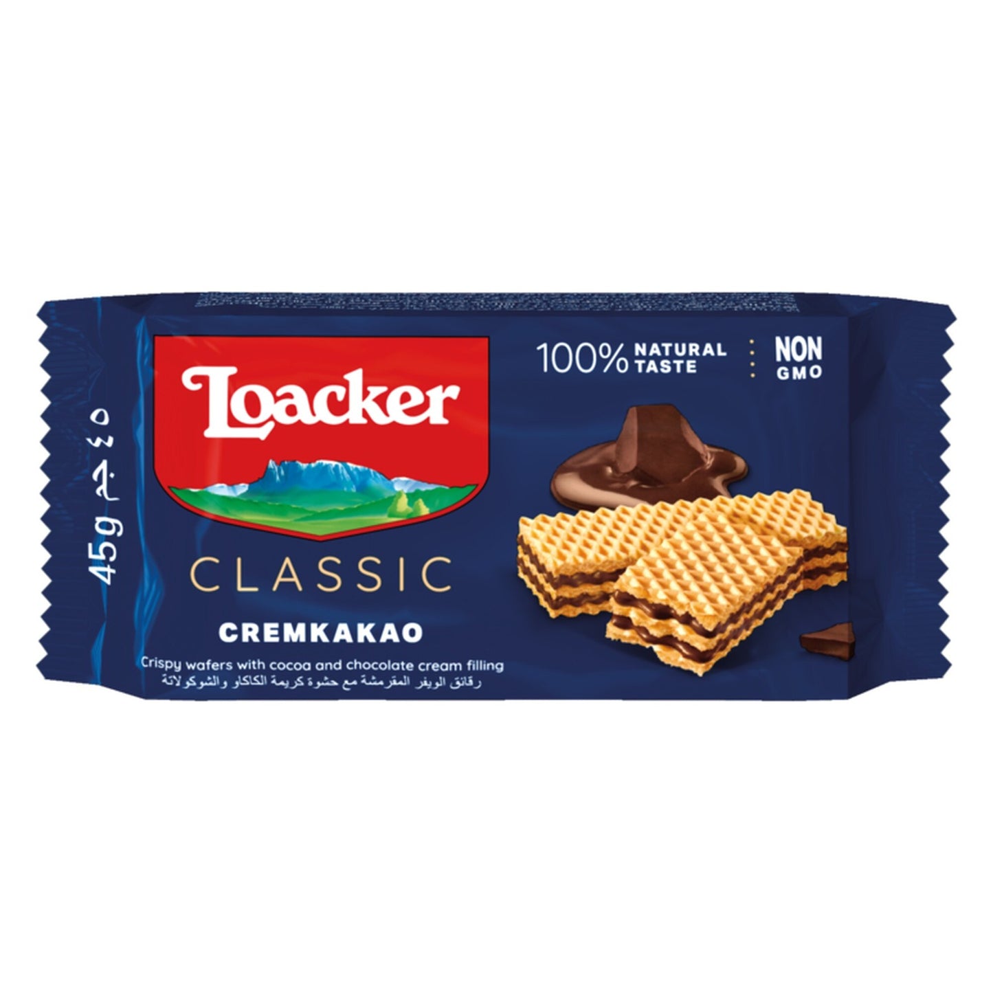 Loacker Classic Cremkakao Wafers 45g