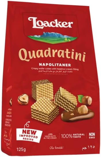 Loacker Napolitaner Crisp Wafers 125g