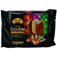 London Dairy Black Edition Mini Double Dipped Ice Cream 6 x 60 ml