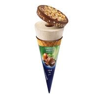 London Dairy Chocolate Ice Cream Cone with Hazelnut 110 ml