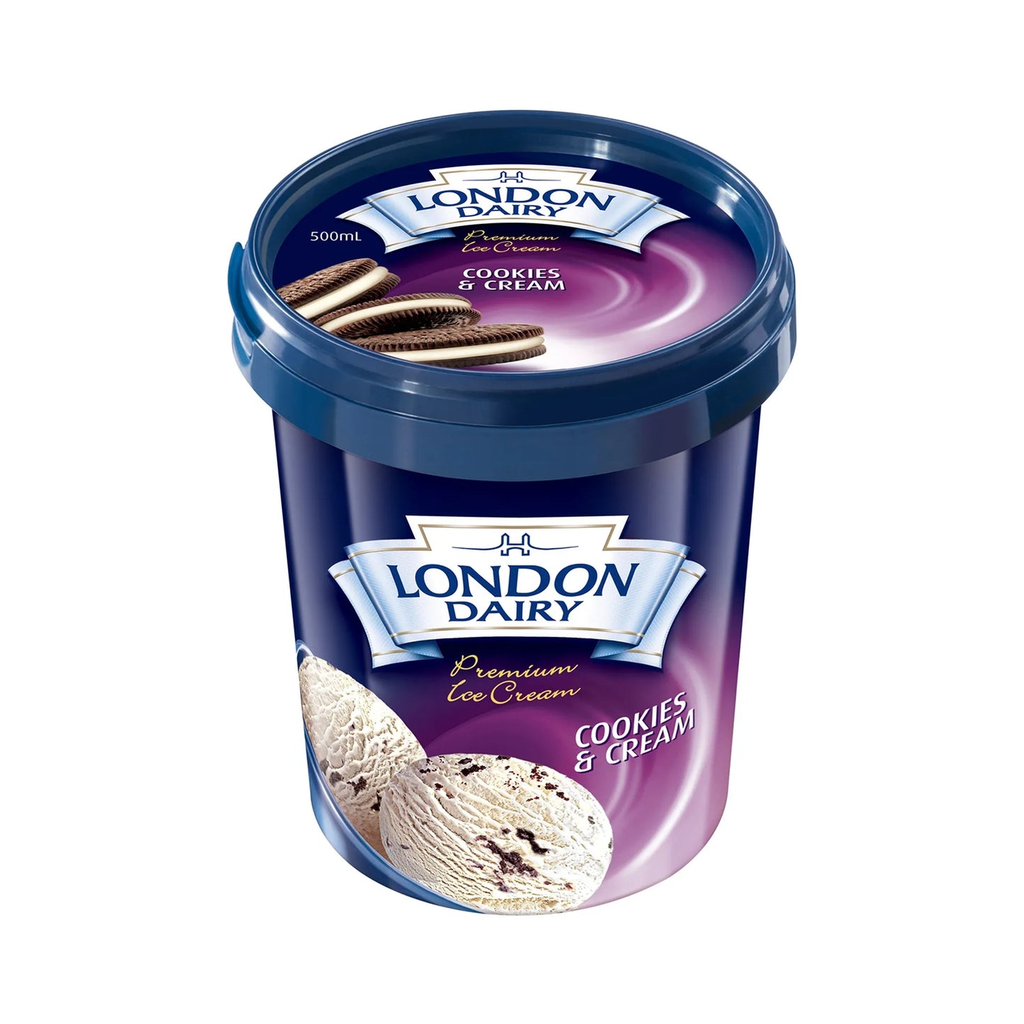 London Dairy Cookies and Cream Ice Cream 500 ml