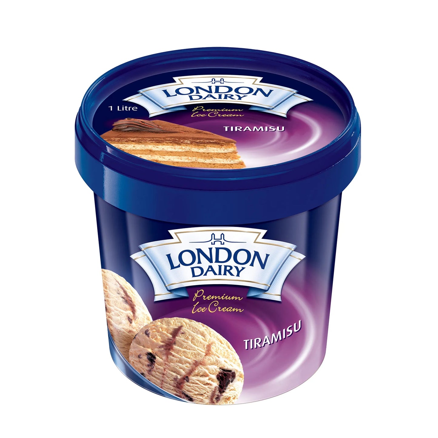 London Dairy Tiramisu Ice Cream 1 L