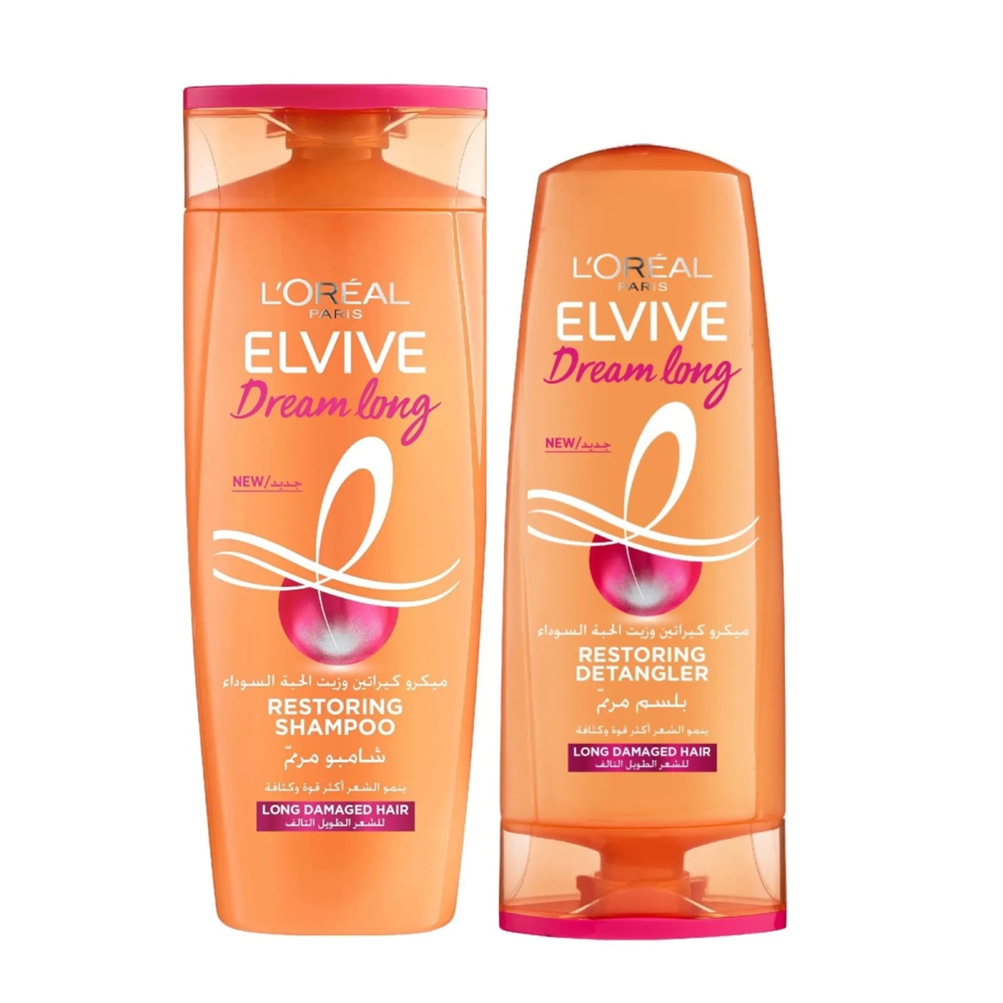 L'Oreal Elvive Dream Long Restoring Shampoo 400ml and Conditioner 360ml