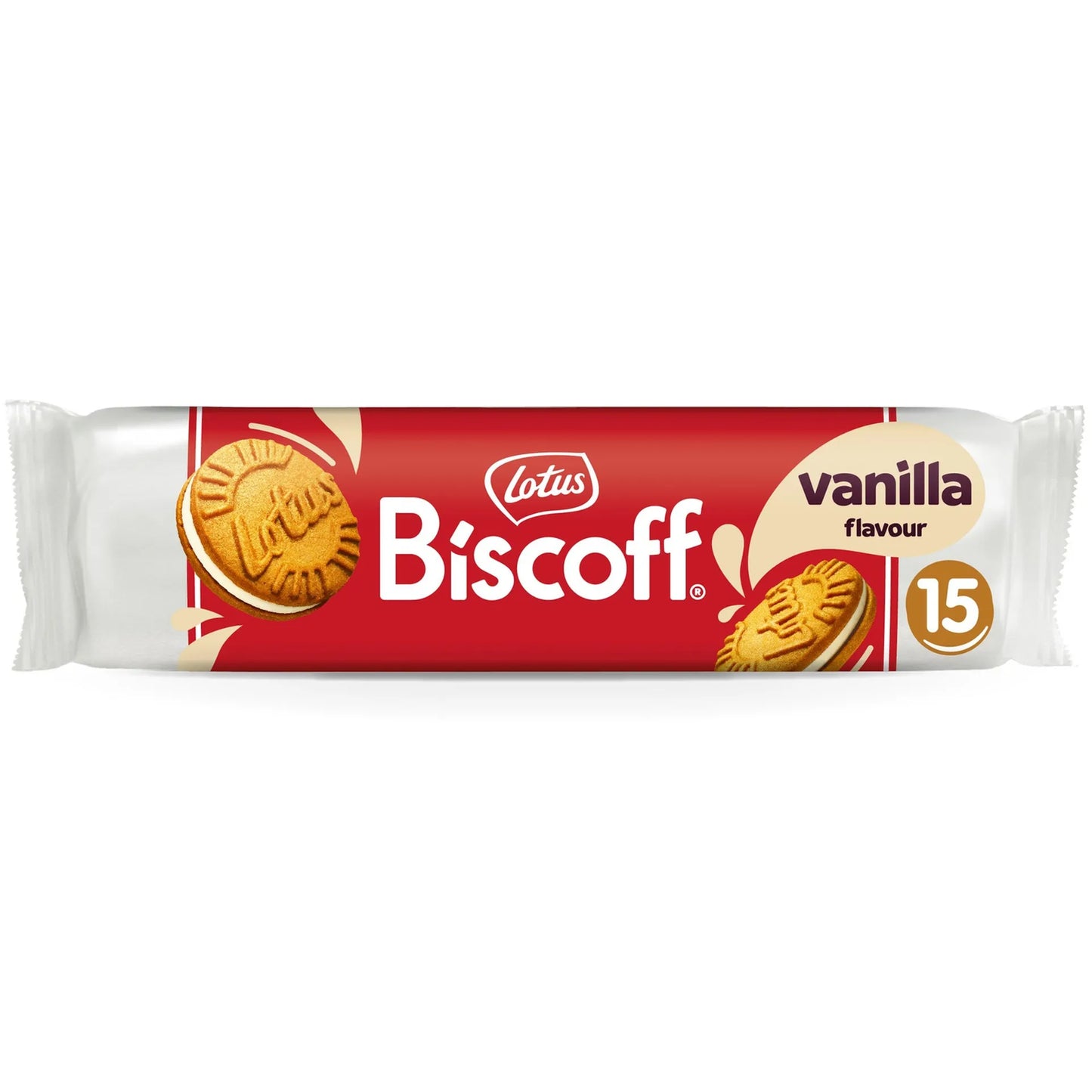 Lotus Sandwich Biscuits Filled with Vanilla 150 gr
