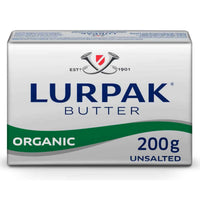 Lurpak Organic Unsalted Butter 200 gr