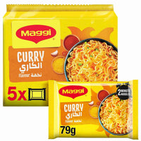 Maggi 2 Minute Instant Noodles Curry Flavor 5 x 79g