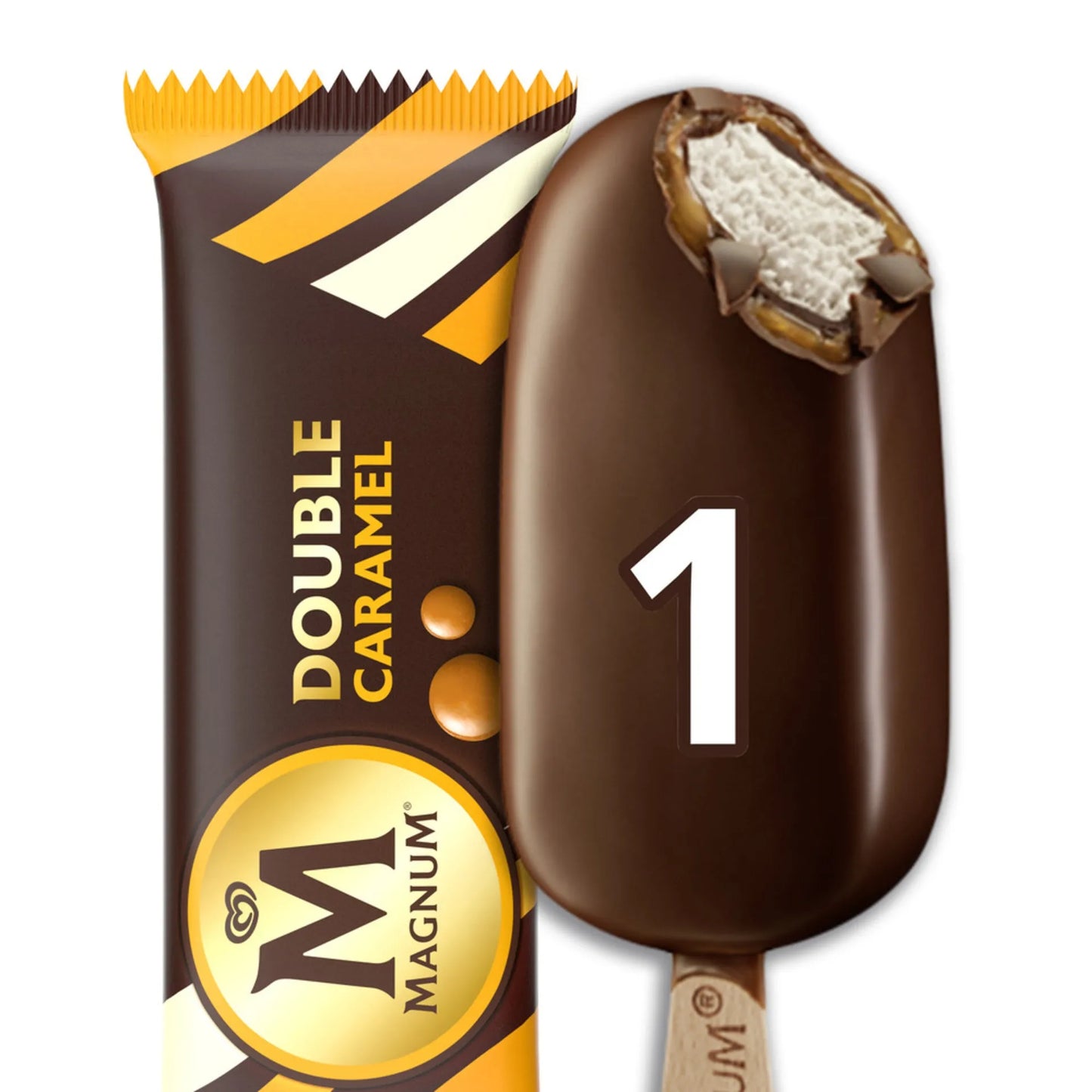 Magnum Double Caramel Ice Cream Stick 95ml