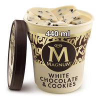 Magnum Double White Chocolate and Cookies Ice Cream 440 ml