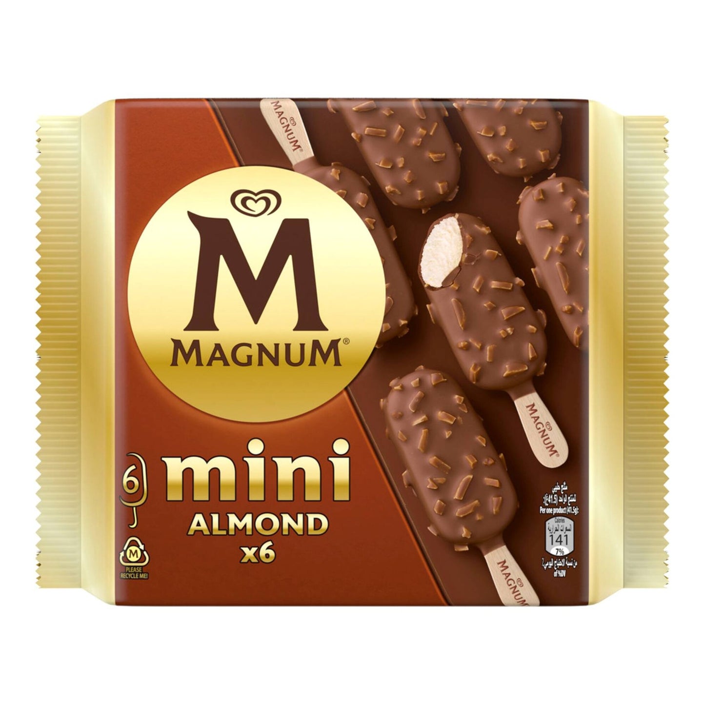 Magnum Mini Almond Ice Cream Sticks 330 ml