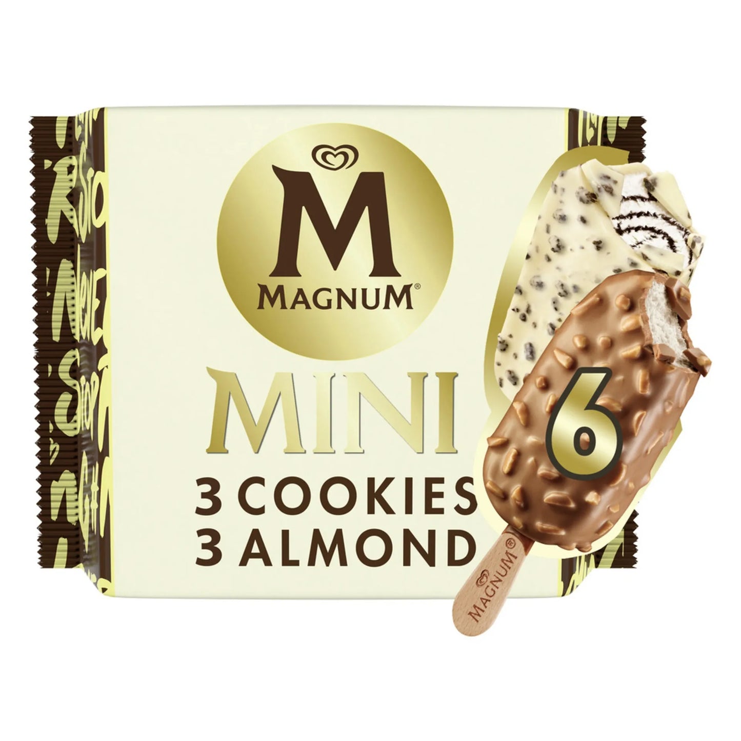 Magnum Mini Classic & Almond Ice Cream Sticks 6 x 60ml