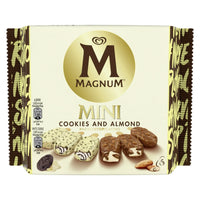 Magnum Mini Cookies and Almond Ice Cream Sticks 338 ml