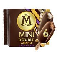Magnum Mini Double Caramel and Chocolate Ice Cream Sticks 6x60 ml