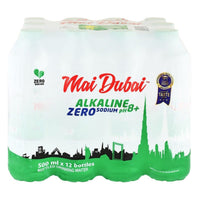 Mai Dubai Zero Plus Alkaline Water 12x500 ml - sodium free