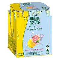 Maison Perrier Magnetic Juice Sparkling Water Lemon & Guava 4x250 ml