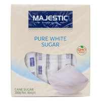 Majestic Pure White Cane Sugar Sticks 350 gr