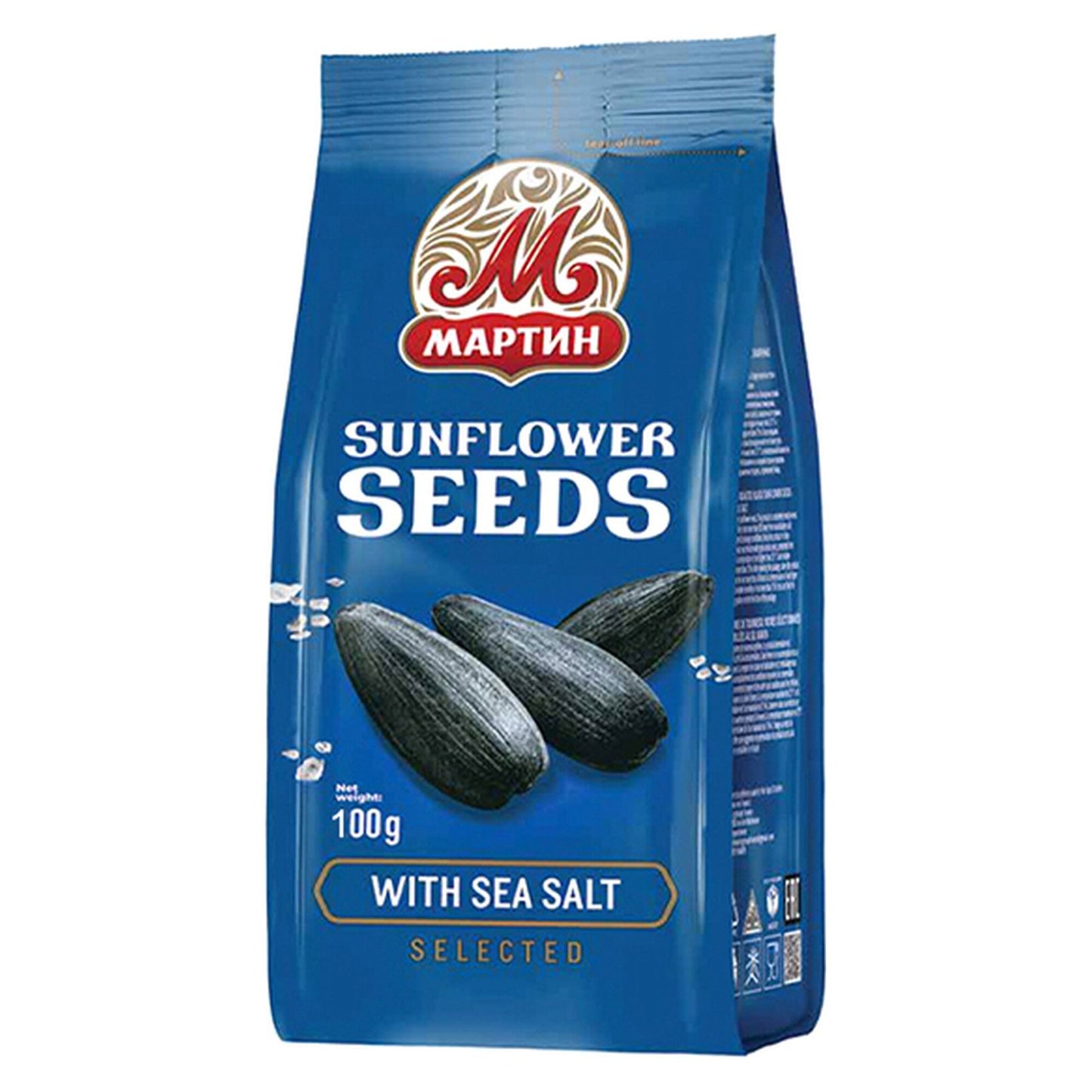 Martin Selected Sunflower Seeds with Sea Salt 100g