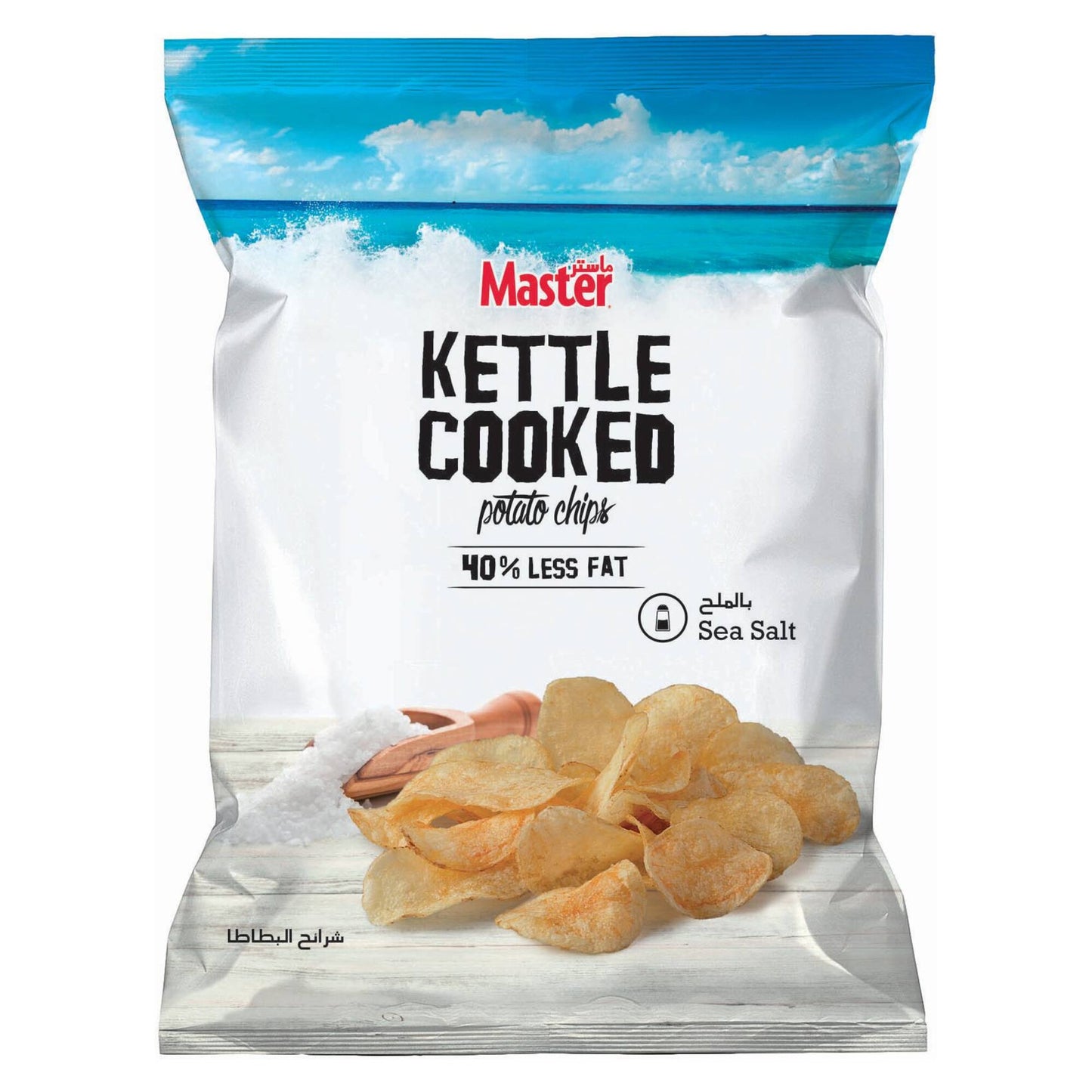 Master Kettle Cooked Sea Salt Potato Chips 170 gr