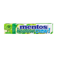 Mentos Incredible Chew Candies Green Apple Flavor 10 per pack