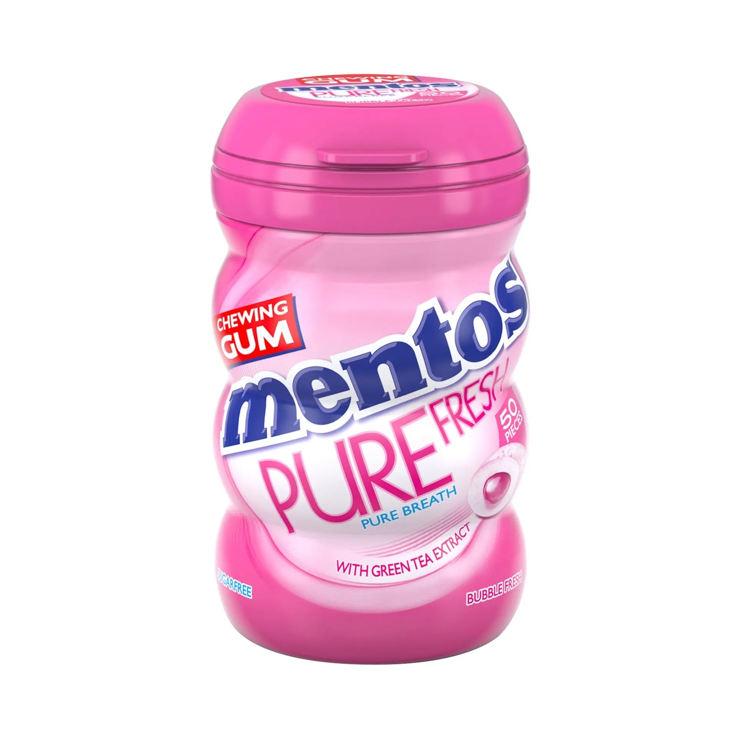 Mentos Pure Fresh Chewing Gum Bubblegum Flavor 50 per pack