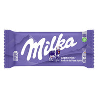 Milka Alpine Milk Chocolate Slab 100 gr