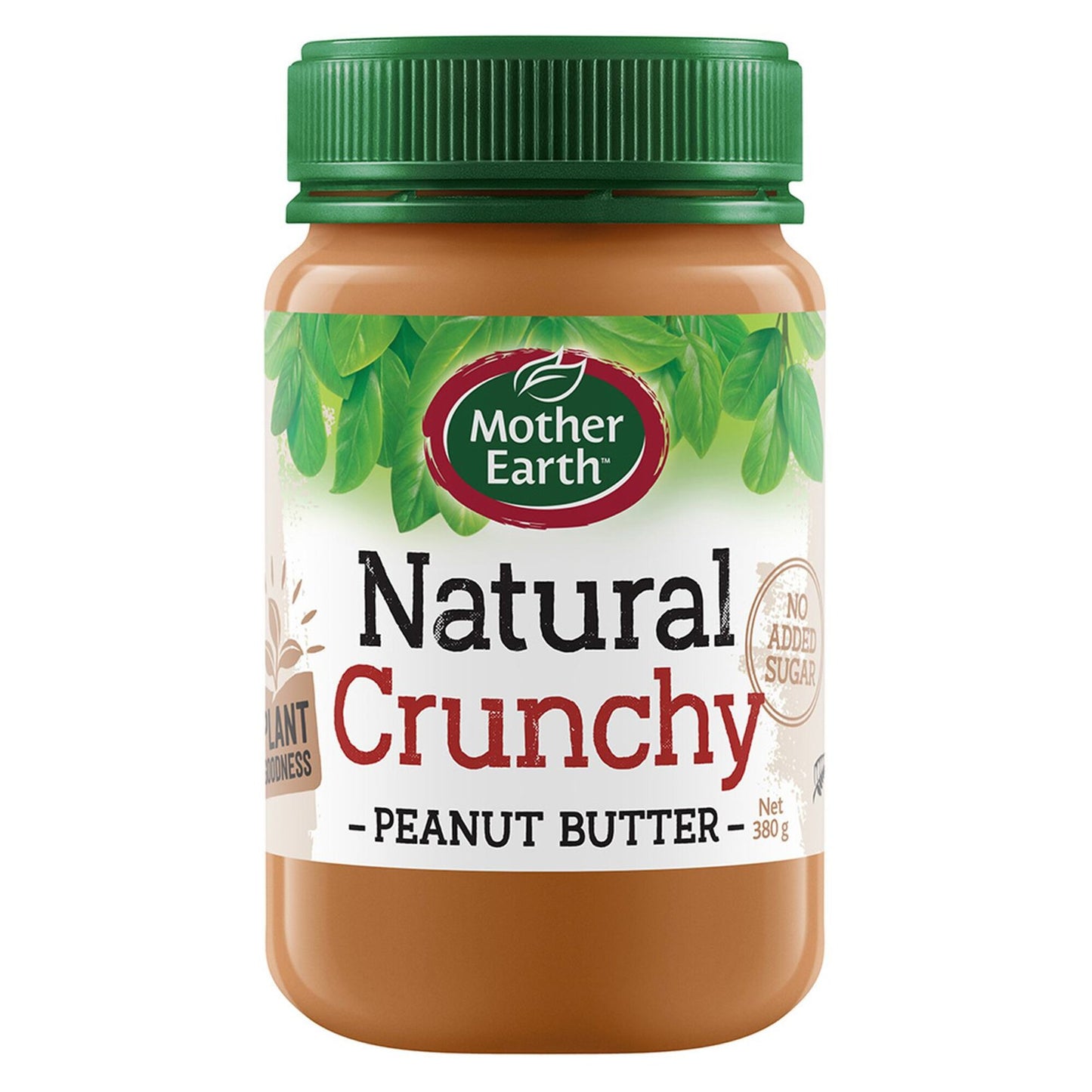 Mother Earth Natural Crunchy Peanut Butter 380 gr