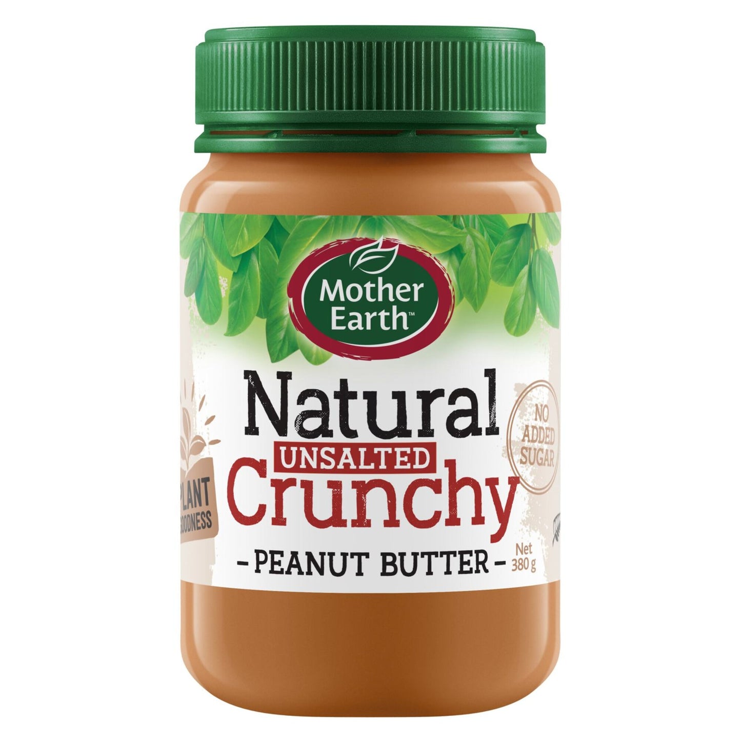 Mother Earth Natural Smooth Peanut Butter 380 gr