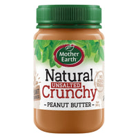 Mother Earth Natural Smooth Peanut Butter 380 gr