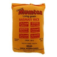 Mumtaz Long Grain Basmati Rice 5 kg