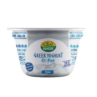 Nada Protein Plain Fat Free Greek Yogurt 160g
