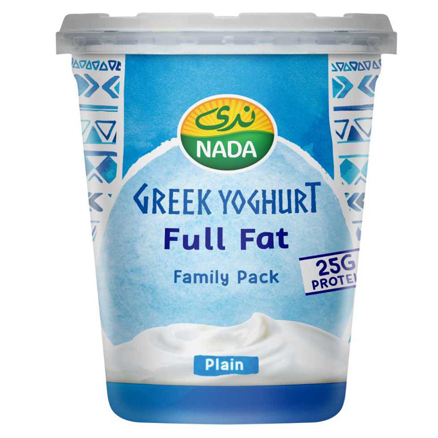 Nada Protein Plain Full Fat Greek Yogurt 360g