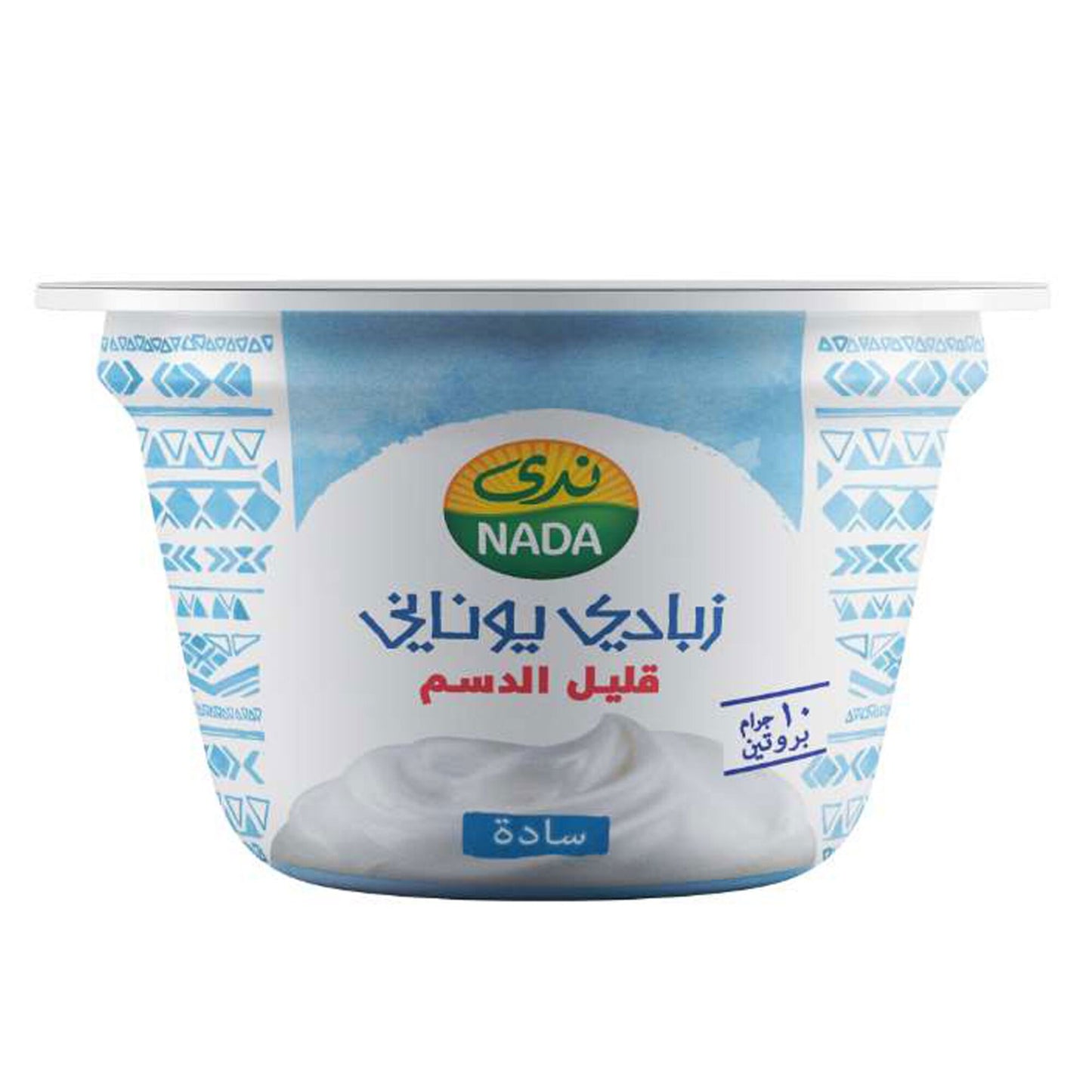 Nada Protein Plain Low Fat Greek Yogurt 160g