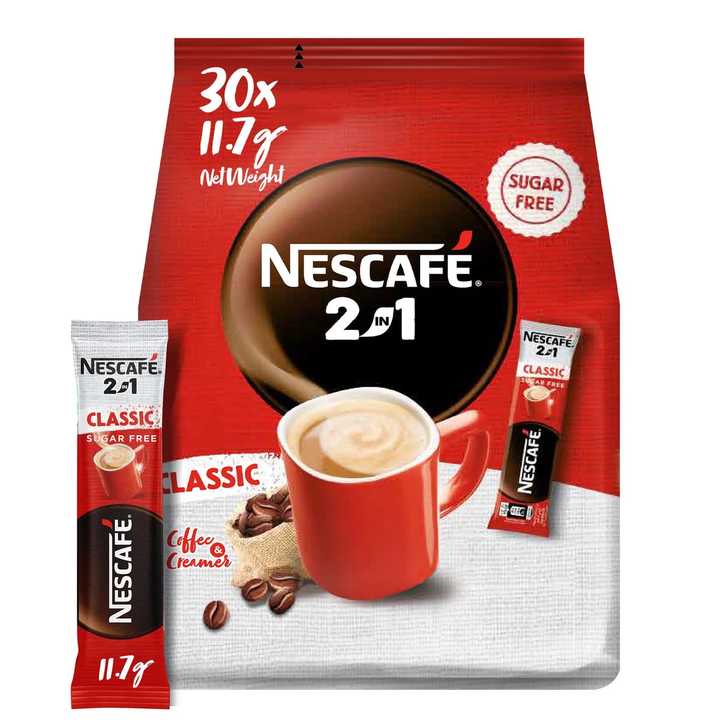 Nescafé 2in1 Instant Coffee Sticks (Special Price) 30 x 11.7 gr