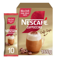 Nescafé Cafe Style Instant Cappuccino Coffee Sticks 10 x 15.5 gr