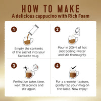 Nescafé Cafe Style Instant Cappuccino Coffee Sticks 10 x 15.5 gr