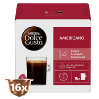 Nescafé Dolce Gusto Arabica & Robusta Americano Capsules 16 coffee capsules