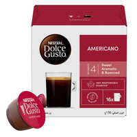 Nescafé Dolce Gusto Arabica & Robusta Americano Capsules 16 coffee capsules
