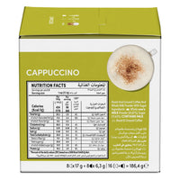 Nescafé Dolce Gusto Cappuccino Coffee (8 Capsules) & Milk (8 Capsules) 16 coffee capsules