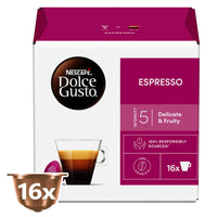 Nescafé Dolce Gusto Espresso Arabica Coffee Capsules 16 coffee capsules