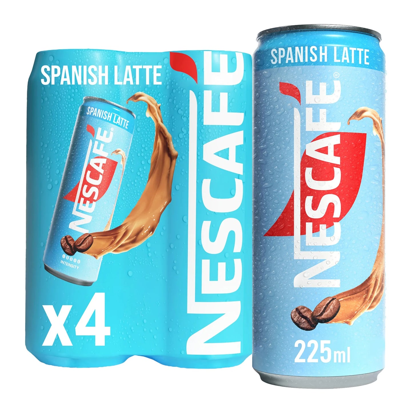 Nescafé Iced Spanish Latte 4 x 225 ml