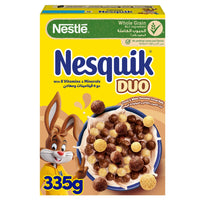 Nesquik Duo Wholegrain Milk & White Chocolate Cereal 335 gr