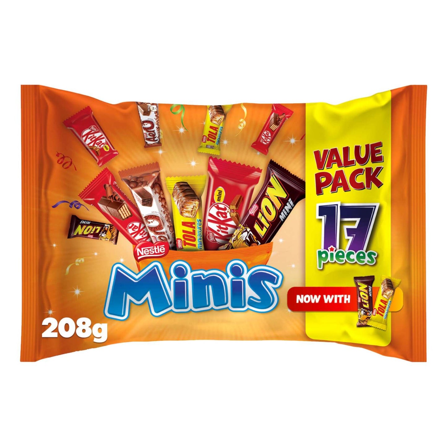 Nestle Assorted Mini Chocolate Bars (17 Pieces) (Value Pack) 208 gr