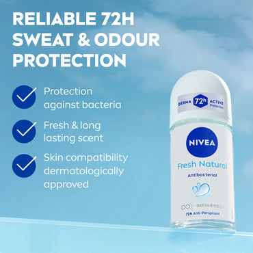 Nivea Deo Fresh Natural Roll On 50ml