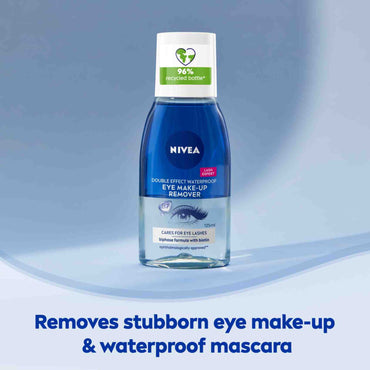 NIVEA Double Effect Eye Makeup Remover with Purified Water 125 ml